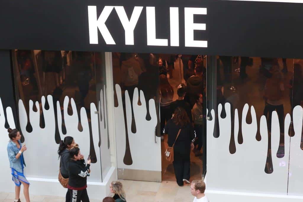 marketing experiencial Kylie Jenner Pop-up Shops